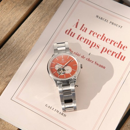 Charlie Paris - INITIAL Cœur Ouvert Orange Sunset