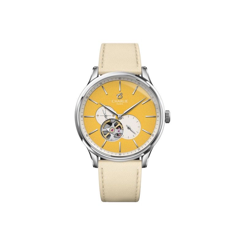 Charlie Paris - INITIAL Cœur Ouvert Yellow Sunshine