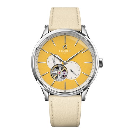 Charlie Paris - INITIAL Cœur Ouvert Yellow Sunshine