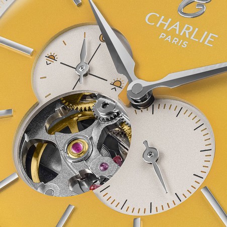 Charlie Paris - INITIAL Cœur Ouvert Yellow Sunshine