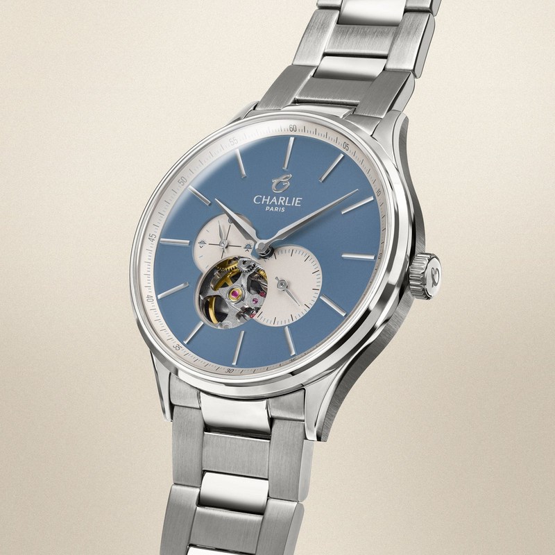 Charlie Paris - INITIAL Cœur Ouvert Summer Blue