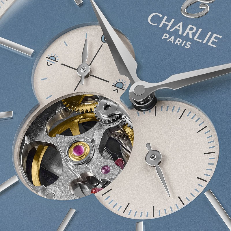 Charlie Paris - INITIAL Cœur Ouvert Summer Blue
