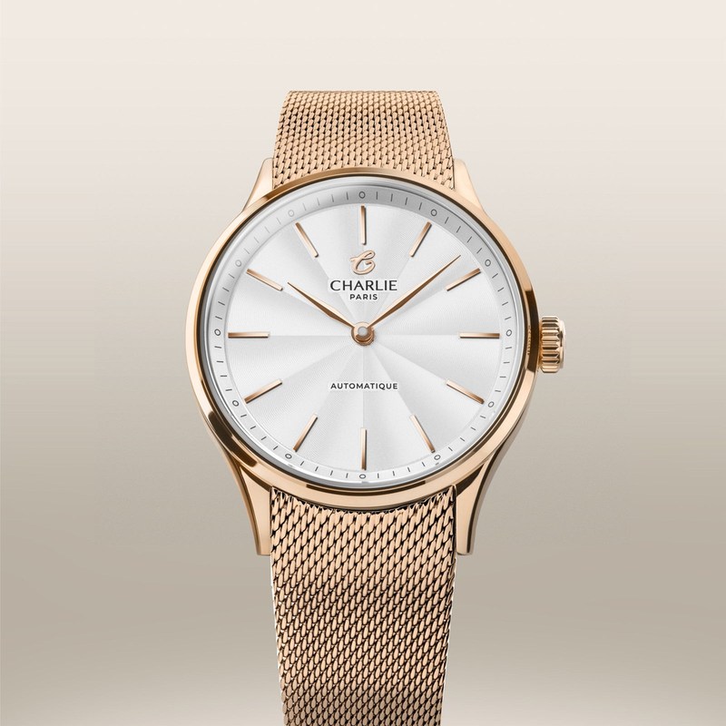 Charlie Paris - INITIAL 35 Doré rose