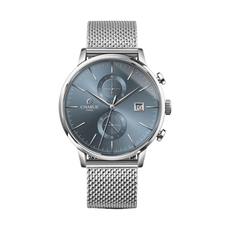 Charlie Paris - HORIZON Chronographe Iced blue