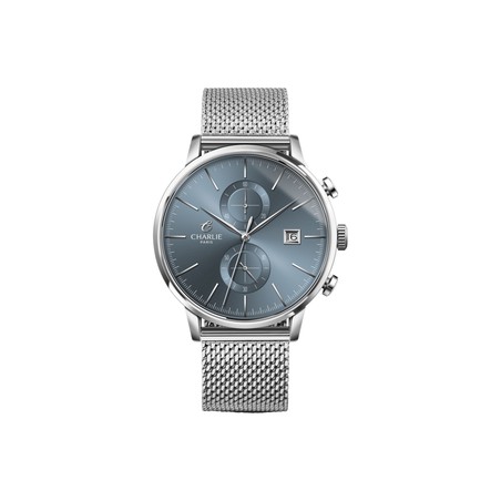 Charlie Paris - HORIZON Chronographe Iced blue