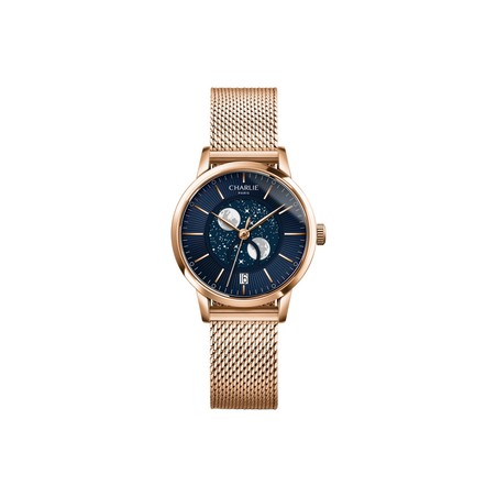 Charlie Paris - SULLY Phase de Lune Doré rose & Bleu