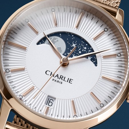 Charlie Paris - SULLY Phase de Lune Doré rose