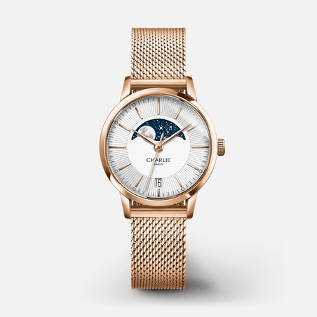 Charlie Paris - SULLY Phase de Lune Doré rose