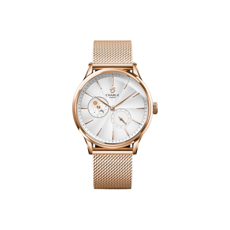 Charlie Paris - INITIAL 36 Jour/Nuit Doré Rose