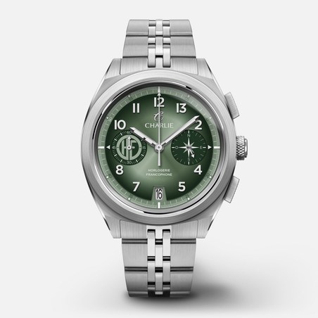 Charlie Paris - GRX Mecaquartz Chronographe HF "SALVIA"