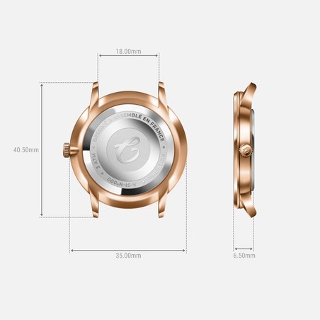 Charlie Paris - SULLY 35 Doré rose