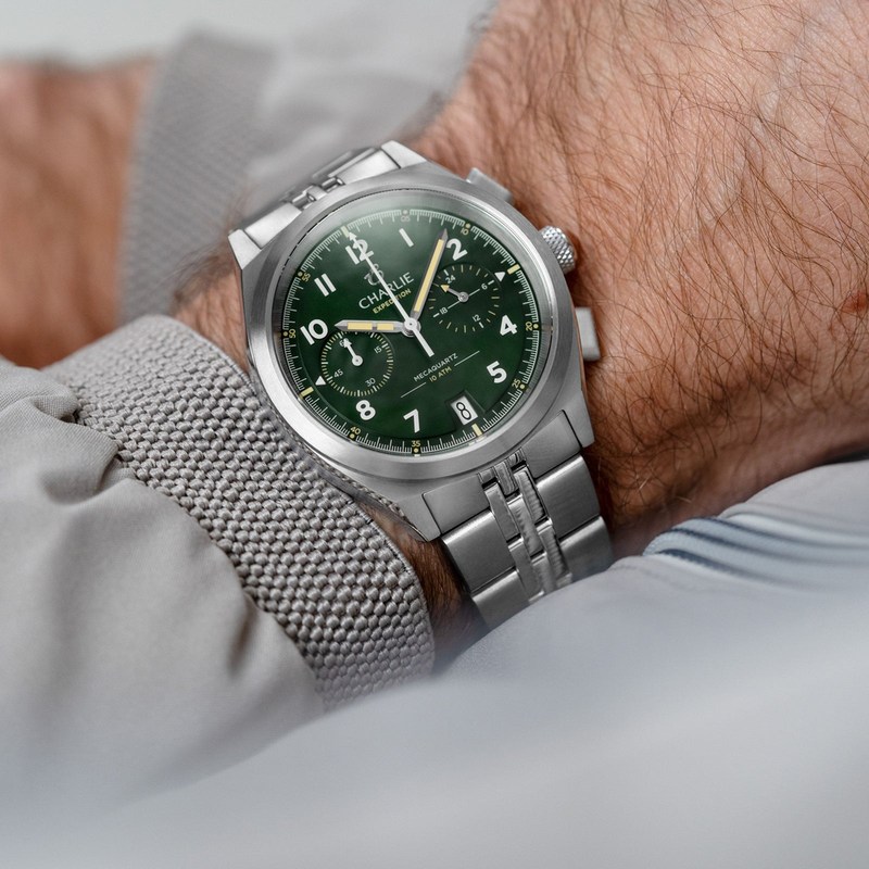 Charlie Paris - GR Chronographe Vert