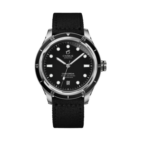 Charlie Paris - CONCORDIA Automatique Noir