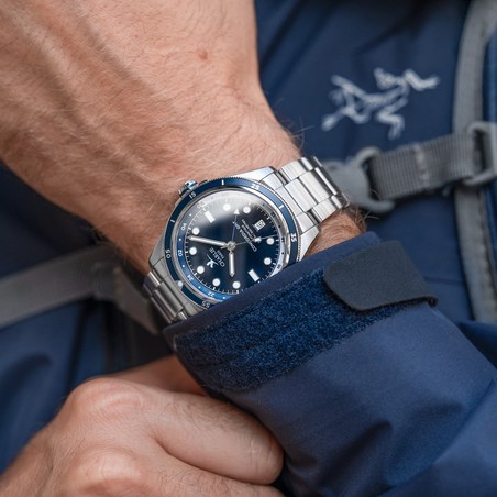 Charlie Paris - CONCORDIA GMT Bleu Antarctique