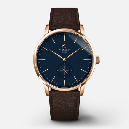 Charlie Paris - HORIZON Doré rose & bleu