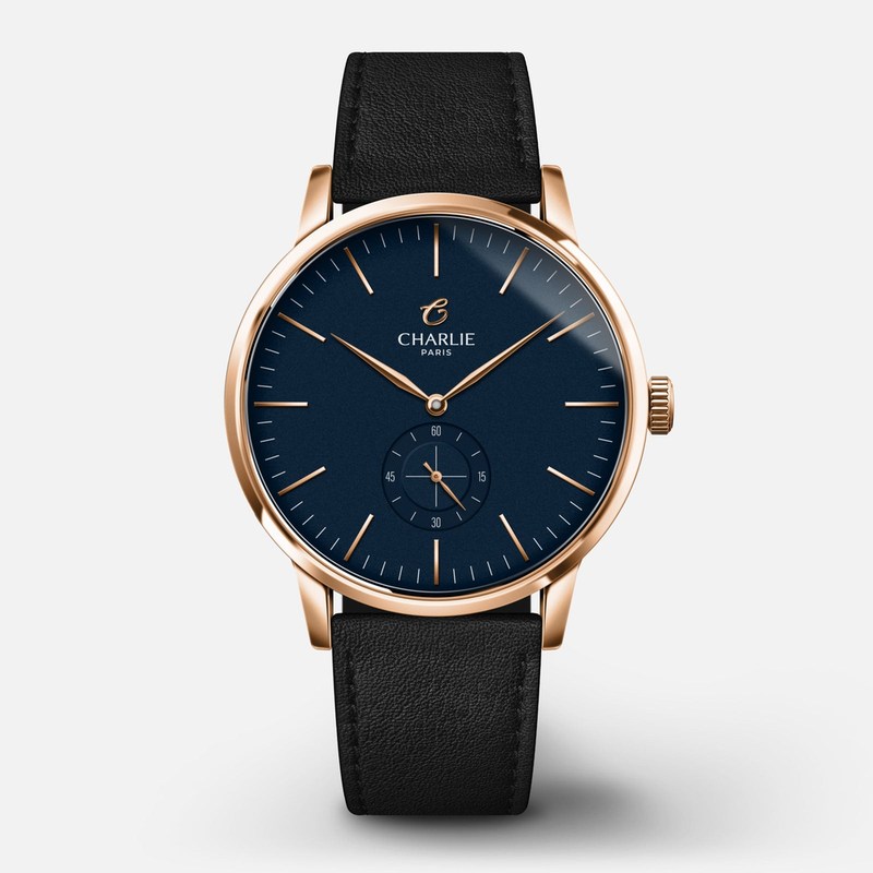 Charlie Paris - HORIZON Doré rose & bleu