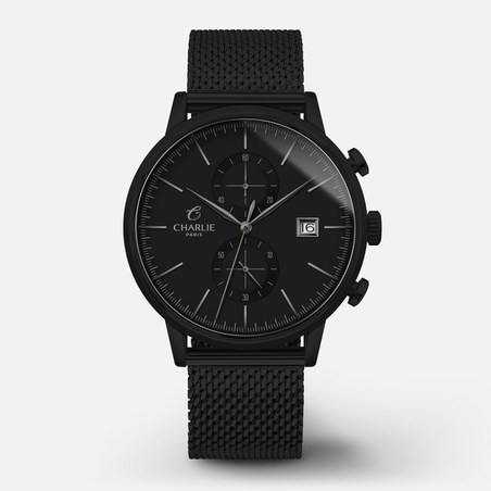 Charlie Paris - HORIZON Chronographe Blackbird