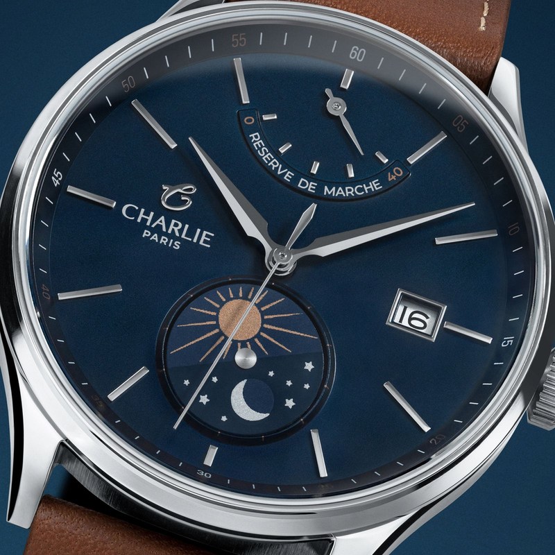 Charlie Paris - INITIAL Jour/Nuit Bleu