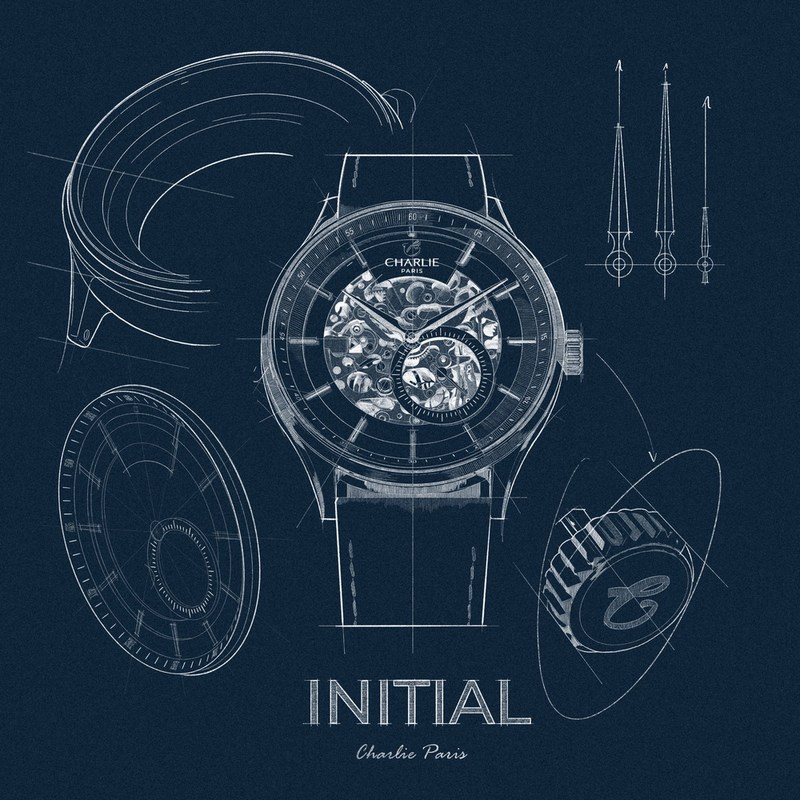 Charlie Paris - INITIAL Squelette Phantom