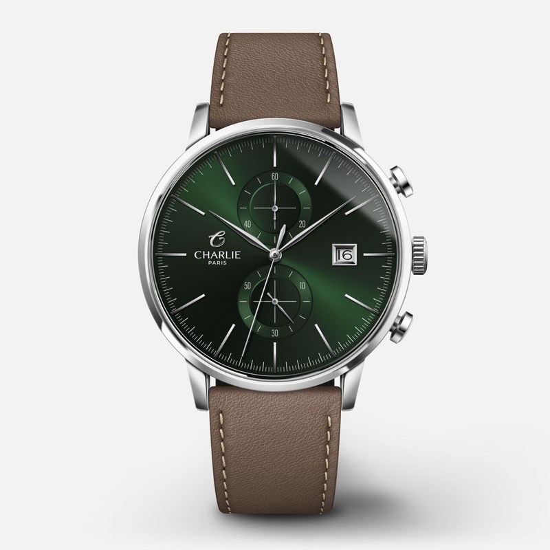 Charlie Paris - HORIZON Chronographe Vert