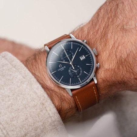 Charlie Paris - HORIZON Chronographe Bleu