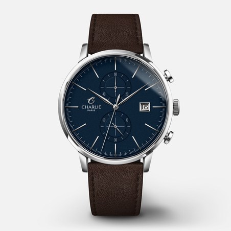 Charlie Paris - HORIZON Chronographe Bleu