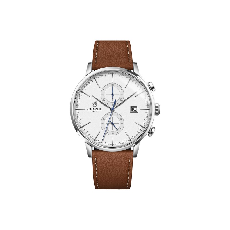 Charlie Paris - HORIZON Chronographe Blanc