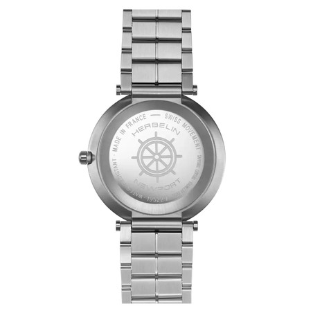 Montre Michel Herbelin Newport Slim Quartz Bleu Arctique Acier 2 19522B125