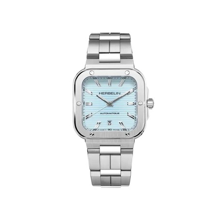 Montre Michel Herbelin Cap Camarat Square Automatique Bleu 1646B25