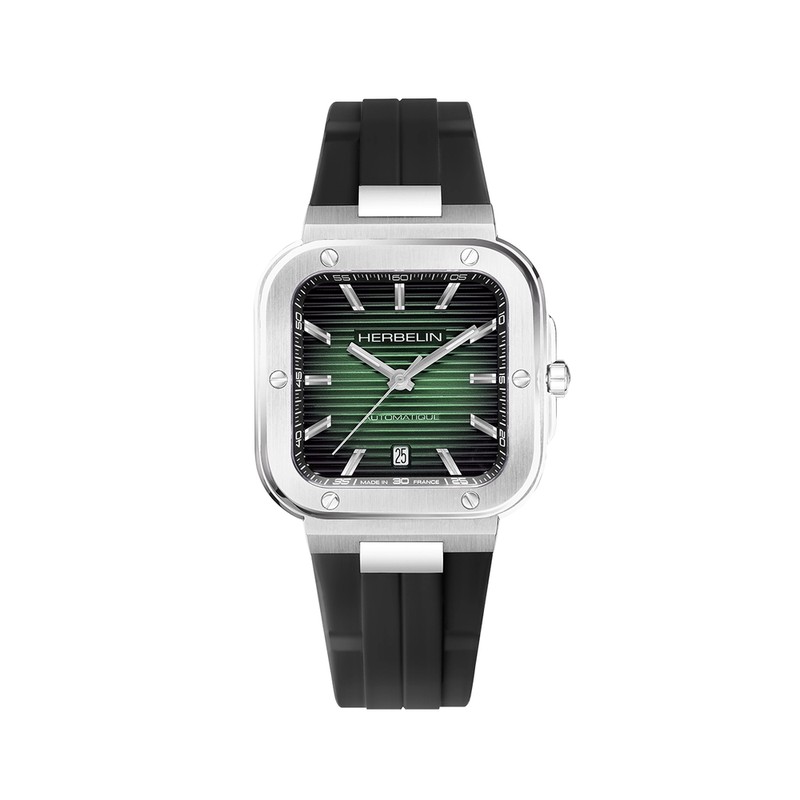 Montre Michel Herbelin Cap Camarat Square Automatique Vert 1646A16CA