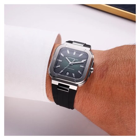 Montre Michel Herbelin Cap Camarat Square Automatique Vert 1646A16CA