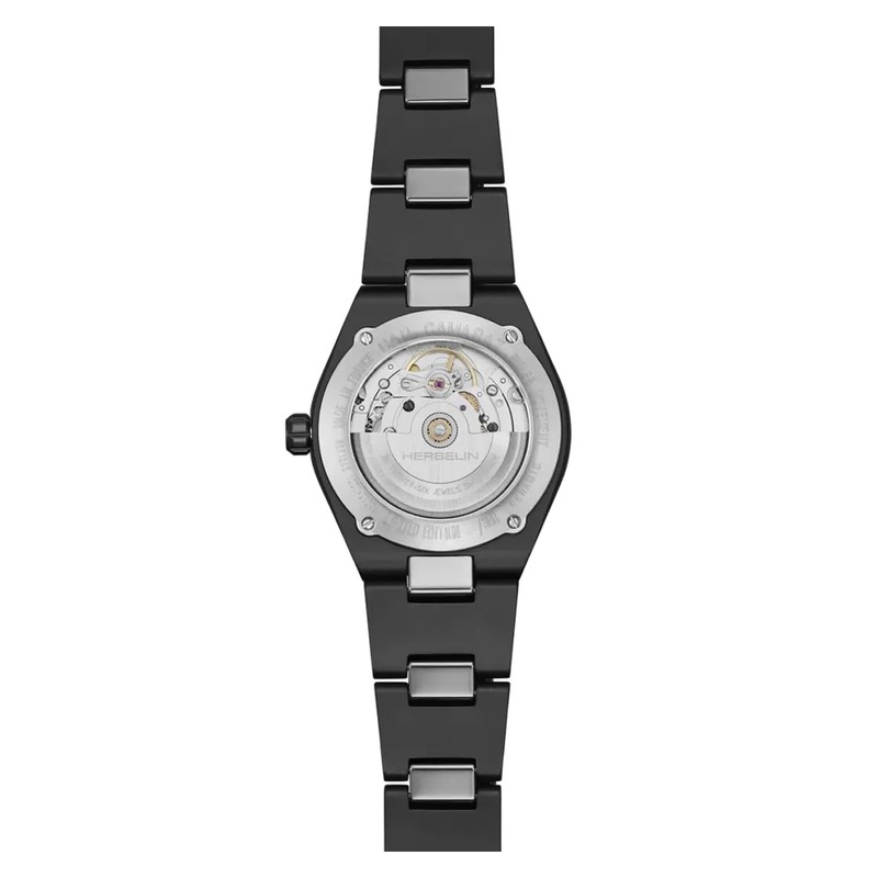 Montre Michel Herbelin Cap Camarat Automatique Ceramique Noir Mat 1545BCRN14M