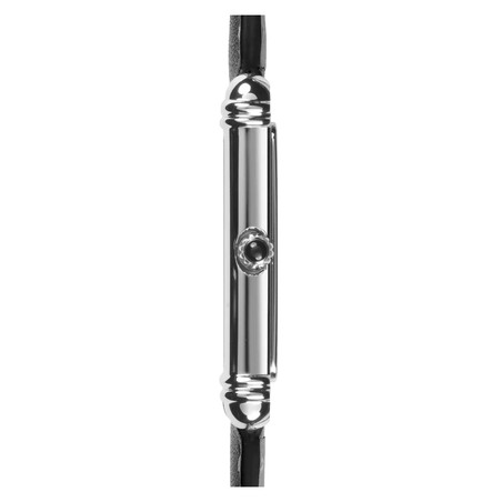 Montre Michel Herbelin Art Deco Quartz Acier Cuir Noir 17468AP08