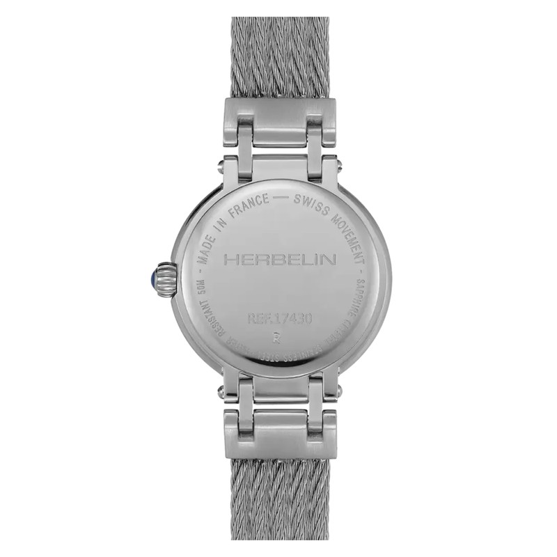 Montre Michel Herbelin Galet Quartz Nacre Acier 17430BC89