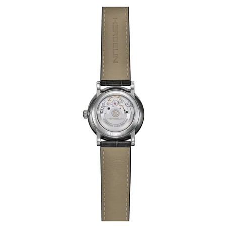 Montre Michel Herbelin Inspiration Automatique Acier Cuir Noir 2047AP08