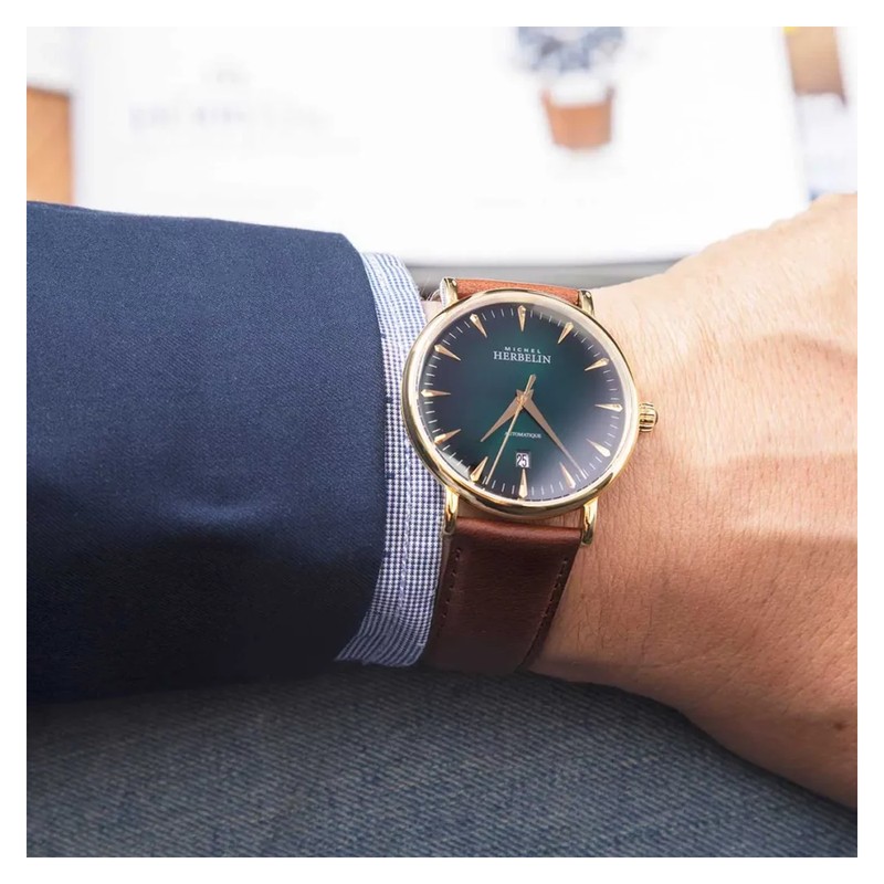 Montre Michel Herbelin Inspiration Automatic 1647P16BR
