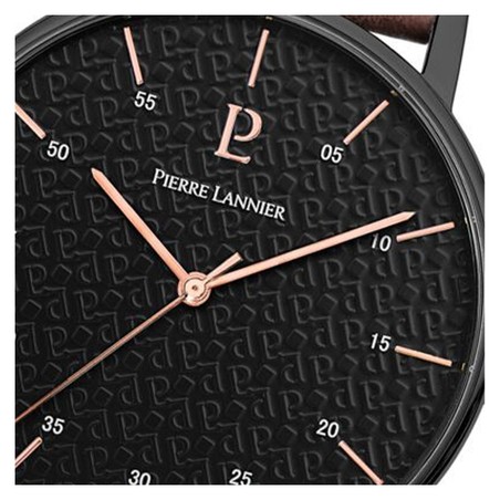 Montre Pierre Lannier Cuir Marron 203F434