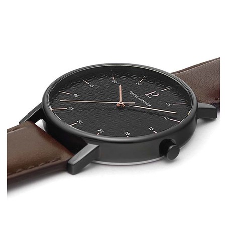 Montre Pierre Lannier Cuir Marron 203F434
