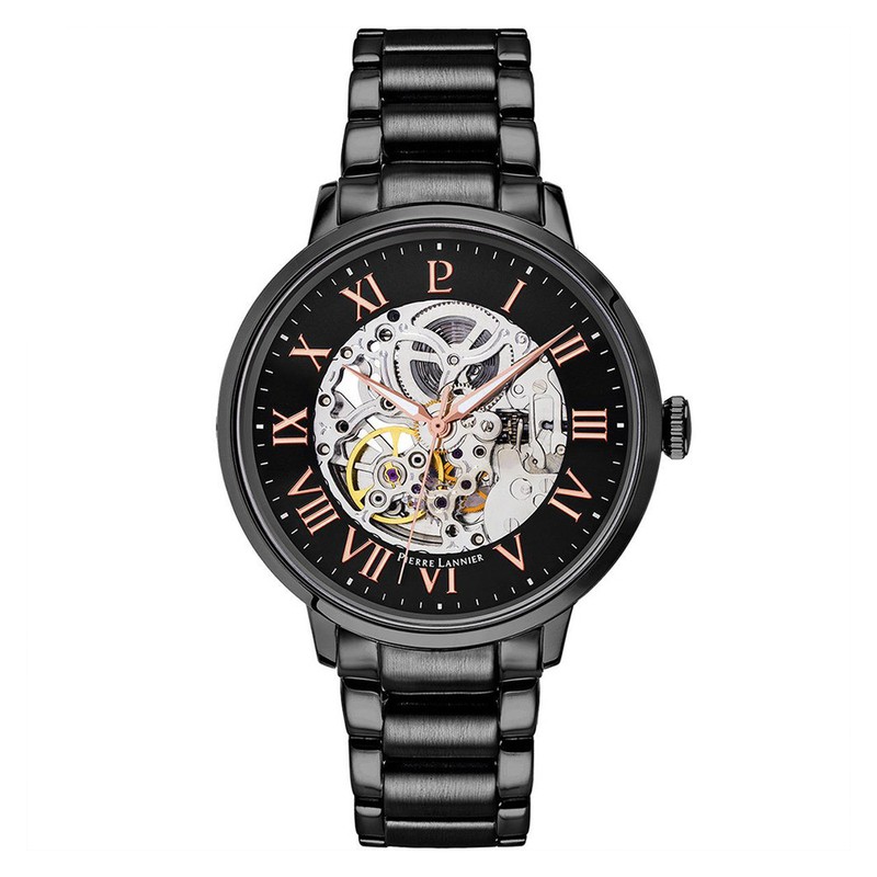 Montre Pierre Lannier Acier Noir 316D439