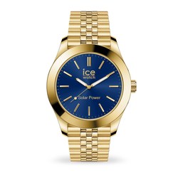 Montre Ice-Watch - Steel solar - Gold Blue