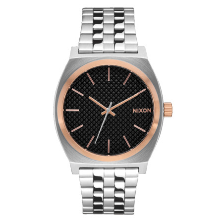 Montre Nixon - Time Teller Silver / Rose Gold / Black