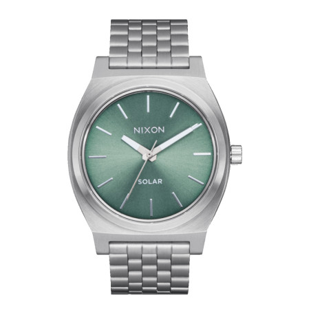 Montre Nixon - Time Teller Solar - Silver / Jade Sunray