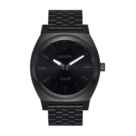 Montre Nixon - Time Teller Solar - All Black / White