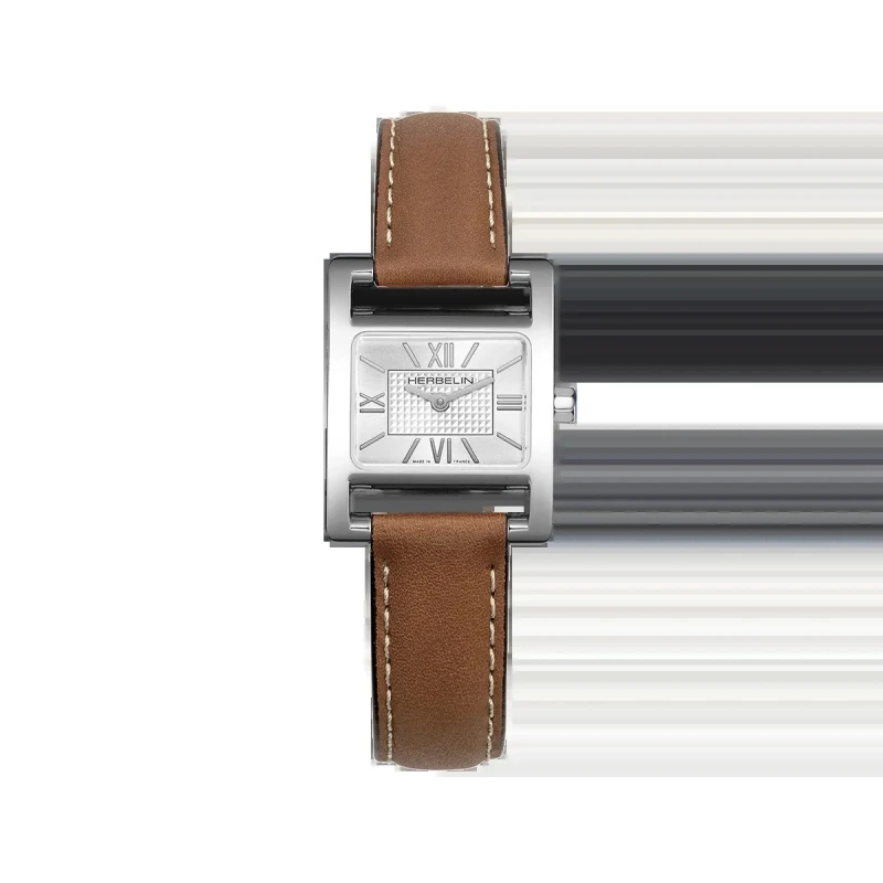 Ve AVENUE – QUARTZ – CUIR CAMEL & INDEX | Club de la Montre