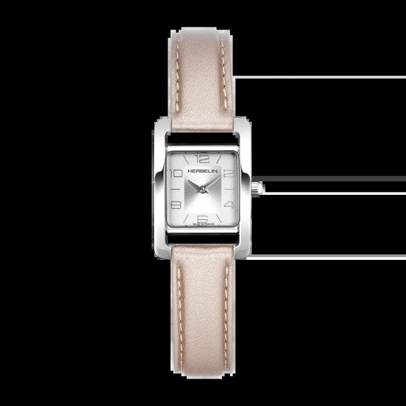 Ve AVENUE – QUARTZ – CUIR ROSE | Club de la Montre