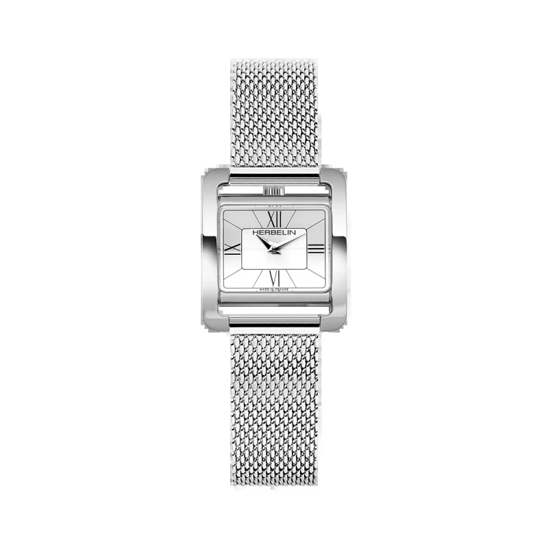 Ve AVENUE – QUARTZ – ACIER & MAILLE MILANAISE | Club de la Montre