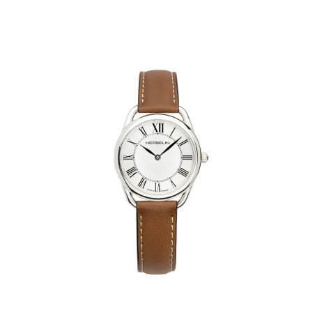 ÉQUINOXE – QUARTZ – ACIER & CUIR CAMEL | Club de la Montre