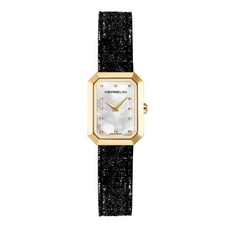 OCTOGÔNE – QUARTZ – DORÉ & CUIR | Club de la Montre