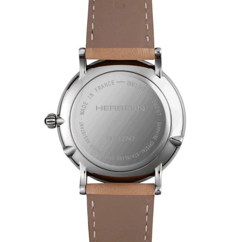 INSPIRATION – PHASE DE LUNE – ACIER & CUIR | Club de la Montre