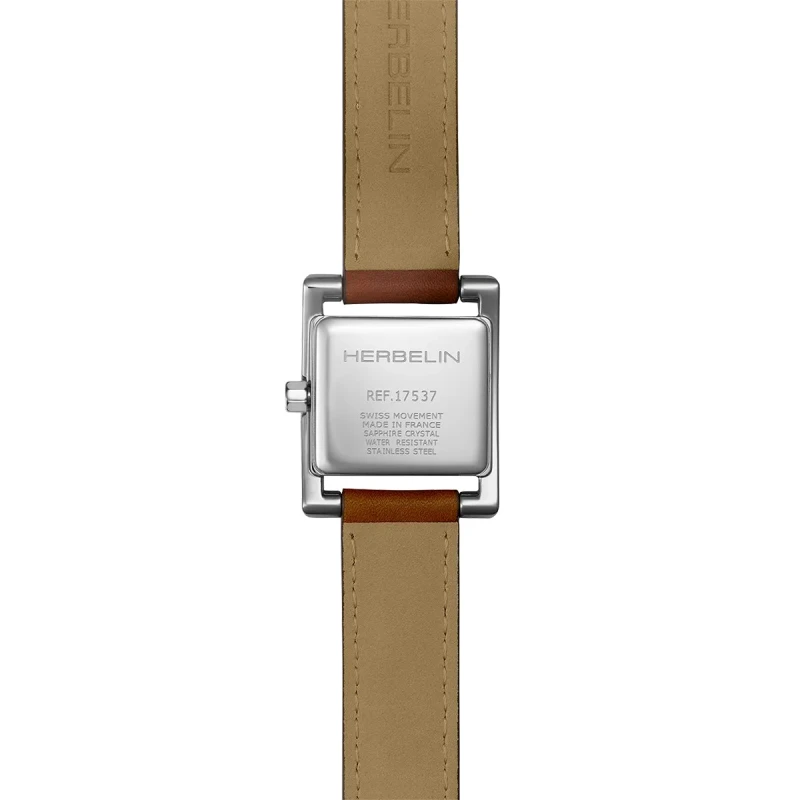 Ve AVENUE – QUARTZ – CUIR CAMEL & INDEX | Club de la Montre